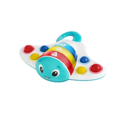 Image de Baby Einstein, Ocean Explorers, Pop &amp; Explore, jouet d&#039;activité Stingray Popper, 6 mois et plus