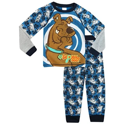 Image de Scooby Doo! Ensemble De Pyjamas Garçon Multicolore 9 10 Ans