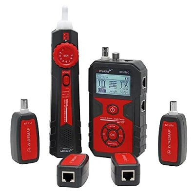Image de /G NF 858C localisateur de Ligne câble RJ11 RJ45 BNC Portable détecteur Fil testeur Instrument Mesure pour Le Test réseau