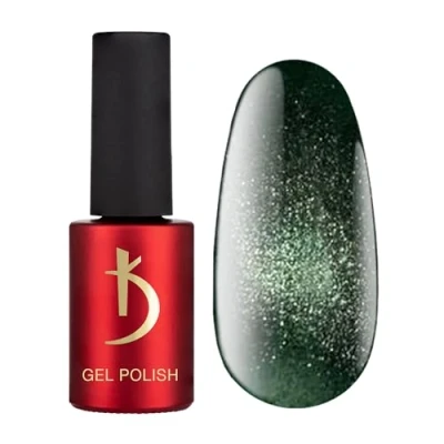 Image de Kodi Professional Vernis Semi Permanent CS12 CAT SHINE gel Nail Polish UV LED 7ml à ongles Longue durée Vert magnétique