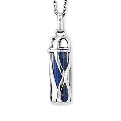 Image de Engelsrufer , Collier à chaîne Argent Sterling Autre Forme Lapis Lazuli Femme, Argenté, Länge: 50 cm ERN Heal LP S