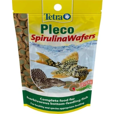 Image de Tetra Pleco Nourriture pour poisson chat gaufrettes complètes qui coulent