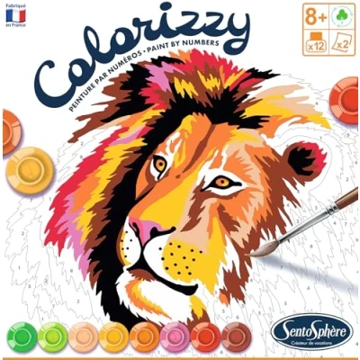 Image de SentoSphère Girafe COLORIZZY Savane, 4500, Ensemble de 17 pièces
