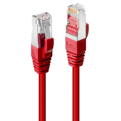 Image de Lindy Cat.6 SSTP / S/FTP PIMF Premium 0.5m câble de réseau Rouge 0,5 m Neuf