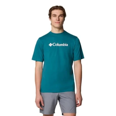 Image de Columbia CSC Basic Logo, Haut à Manches Courtes pour Hommes