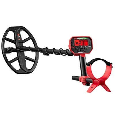 Image de Minelab Vanquish 540 Détecteur de métaux Multi fréquences pour Adultes avec Biais Fer et Bobine étanche V12 30,5 x 22,9 cm (4 Modes détection, Casque Filaire Housse Pluie Inclus)