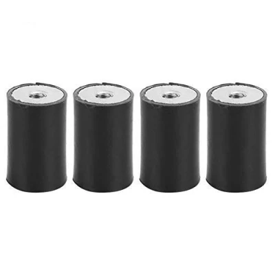 Image de 4 Pcs Non Toxique Anti Vibration Isolateur En Caoutchouc Isolant De Vibrations Montage Bobine Amortisseur Absorbeur Vibrations(DD20*30 M6)