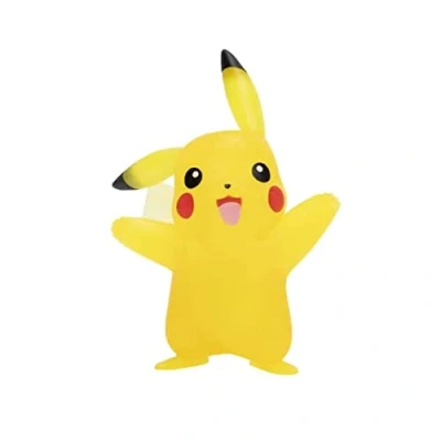 Image de Pokémon PKW2402 Select Figure Figurine de Combat Pikachu 7,6 cm en matériau translucide
