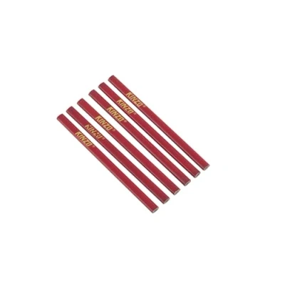 Image de Kinzo 71857 6 crayons de charpentier 18 cm