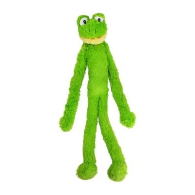 Image de MULTIPET Swingin Slevin Jouet en Peluche pour Chien Grenouille Verte Taille XXL 76,2 cm