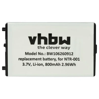 Image de vhbw 1x Batterie Compatible avec Nintendo Game Boy DS, C/AGS A BP USA, NDS, AGS USA Console de Jeux (800mAh, 3,7V, Li ION)