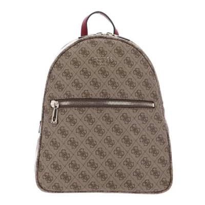Image de Guess Vikky Backpack Sac à dos, Femme, Taille: One Size, Brown