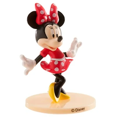Image de Dekora Décoration PVC Mouse Fgurine Minnie pour Gateau, Multicolor (347174), Multicolore, 9 Centimeters