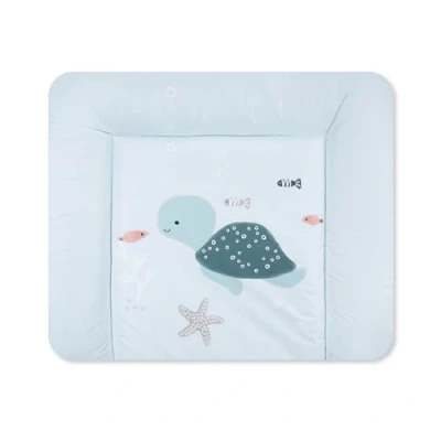 Image de Julius Zöllner Matelas à langer, 85 x 75 cm, imperméable et lavable, fabriqué en Allemagne, certifié Oeko Tex Standard 100, Sealife
