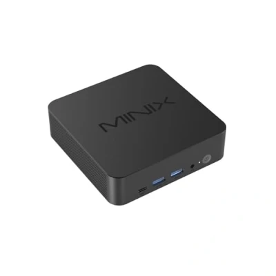 Image de MINIX NGC N512 (1TB) PC Windows 11 Pro, Intel i5 12600H 1TB M.2 PCIe 4.0 x 4 SSD 16GB DDR5 Micro Desktop Computer Quad Display/TB4 8K /2xHDMI/USB C/Dual LAN for Business Home Office Multi Tasking