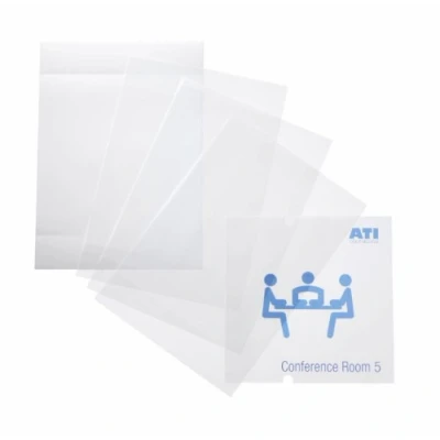Image de Durable 483419 Planche d&#039;Insertion A4 pour Plaque de Porte Crystal Sign 210 x mm