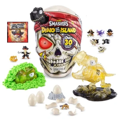 Image de Smashers ZURU 7488A Surprise Dino Island Crâne géant T Rex Jouet de Collection Kit d&#039;explorateur