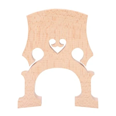 Image de Pont de violoncelle, chevalet en bois d&#039;érable pièces rechange pour 3/4 4/4 violoncelle (4/4)