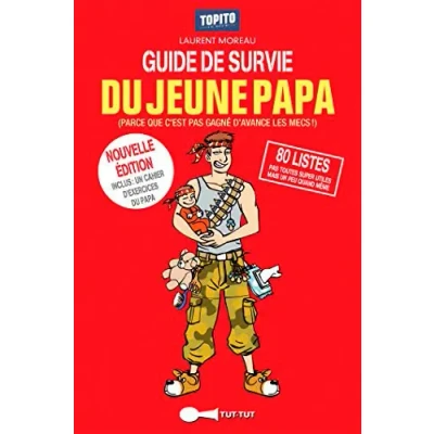 Image de GUIDE DE SURVIE DU JEUNE PAPA: Parce que c&#039;est pas gagné d&#039;avance les mecs ! Livre d’occasion Correct
