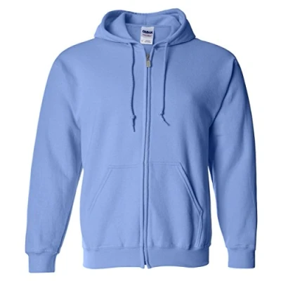 Image de Gildan Heavy Blend Veste à capuche Bleu Small