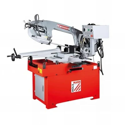 Image de Holzmann Scie à ruban métal 2 moteurs D. 380 mm 1 100/1 500 W 400 V triphasé