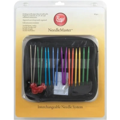 Image de Simplicity 3287312000M Needlemaster Système d&#039;Aiguille Interchangeable Nickel Multicolore 33,53 x 25,65 4,83 cm