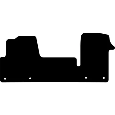 Image de Kovvar Tapis en Caoutchouc Duogrip Compatible avec Renault Master 2010 2024 Correspondant à la Version: 3 Avant
