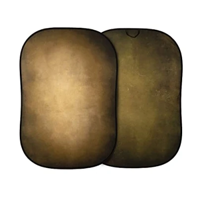 Image de Manfrotto Vintage Collapsible Background 1.5 x 2.1m Tobacco/Olive