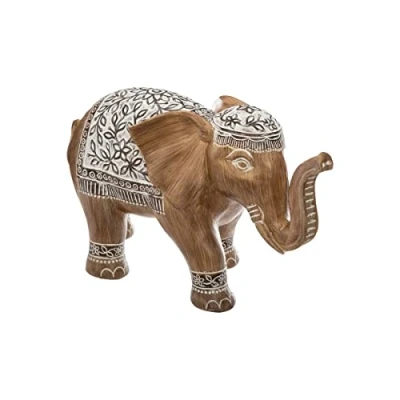 Image de Atmosphera Statuette Éléphant résine H11 cm