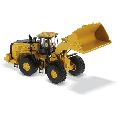 Image de Diecast Masters 85685 Chargeuse sur pneus Caterpillar, Next Gen Cat 982XE, échelle 1:50, env. 7,3 x 7,9 20,2 cm, à partir de 14 Ans, 85685, Yellow