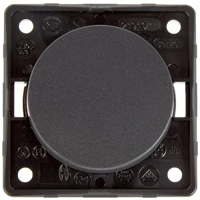 Image de Berker 936512505 Integro Flow Interrupteur Anthracite Mat