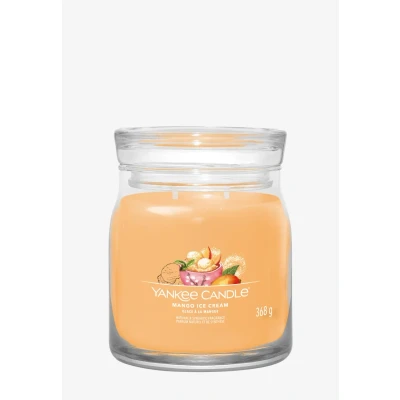 Image de Yankee Candle Medium with 2 wicks Mango Ice Cream 11 cm / ø 9