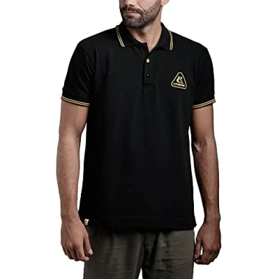 Image de Cressi Polo, Man, Noir Jaune, XL