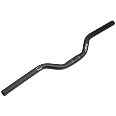 Image de XLC Riser Bar 50 mm rise HB M04 (Design: Noir Mat et 25,4mm 630mm SB Plus) Cintre VTT releve