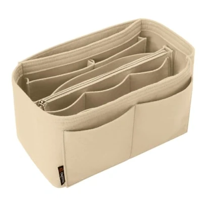 Image de OMYSTYLE organiseur de sac à main pour main, en feutre fourre tout et insert rangement avec 5 tailles, compatible Neverful Speedy
