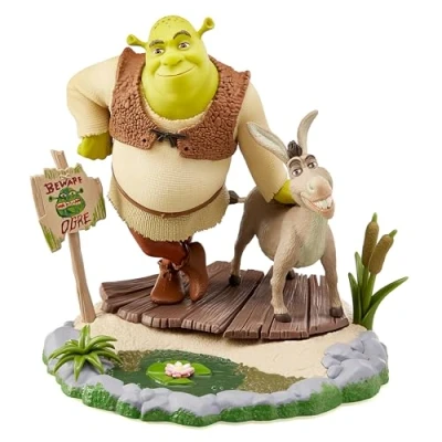 Image de CC Countdown Characters Figurine de collection Shrek 2023 par Numskull Produit officiel Statue du calendrier l&#039;Avent à construire