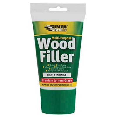 Image de Everbuild EVBMPWFL100 Mastic bois multifonction de qualité supérieure 100 ml Finition claire,