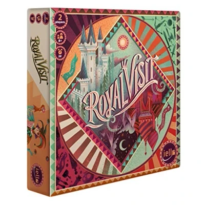 Image de Iello , Royal Visit Board Game Ages 8+ 2 Players 20 mins Minutes Playing Time