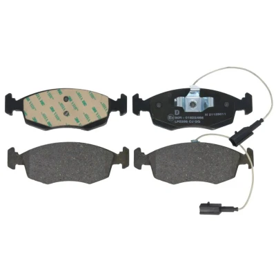 Image de DELPHI LP2288 Jeu de plaquettes frein contact signal d&#039;usure inclus avec tôle anti bruit sans accessoires FIAT: Punto Evo 3/5 portes