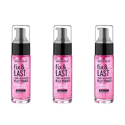 Image de essence Fix &amp; Last Gel de maquillage Rose Hydratant Longue durée Naturel, végétalien Sans alcool parabène particules microplastique paquet 3 (3 x 29 ml)