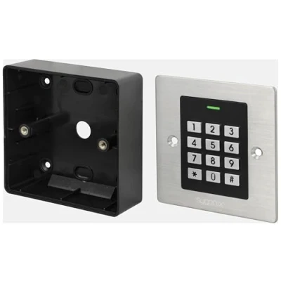 Image de Sygonix SY 6097866 Clavier à code avec RFID encastré 12 V/DC, 18 V/DC IP66