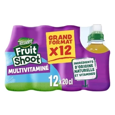 Image de FRUIT SHOOT Multivitaminé 12X20Cl Vendu Par Unité