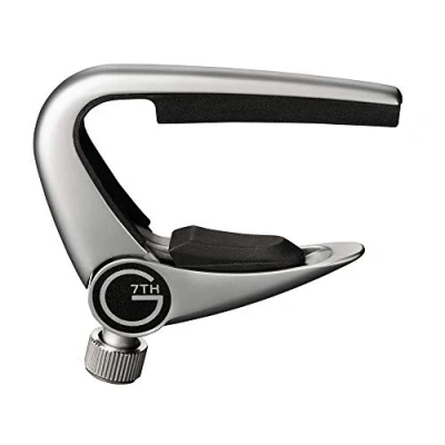 Image de G7th Newport Capodastre Partiel 5 Cordes Pour guitare acoustique et électrique Argent