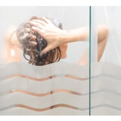 Image de EASY PROTEC Film repositionnable motif vague 250X90 cm