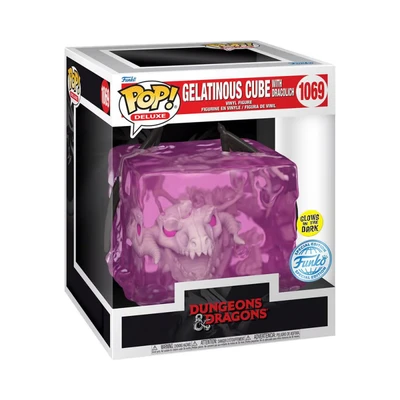 Image de Figurine Funko Pop Deluxe Gelatinous Cube with Dracolich Dungeons and Dragons Neuf