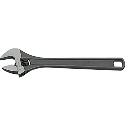 Image de Clé à molette METABO 279 phosphaté acier chrome vanadium mâchoire fixée 15