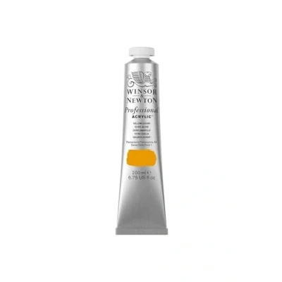 Image de Winsor &amp; Newton Professional Acrylique Tube 200ml 744 Ocre Jaune