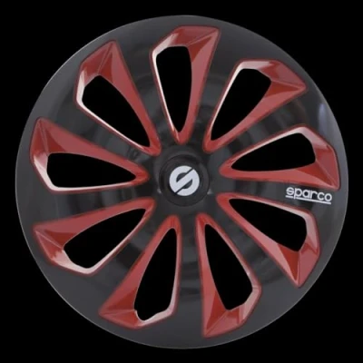 Image de Sparco Corsa Sicilia 13 Noir / rouge Enjoliveur