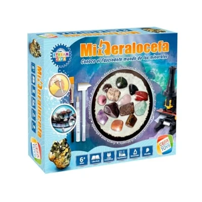Image de Cefa Toys 21841 Jeu Minéral Construit Le Fascinant des Minéraux Multicolore