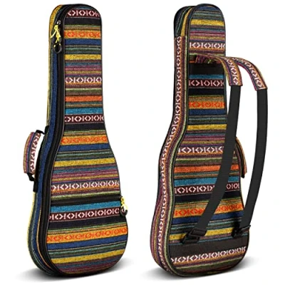 Image de CAHAYA Housse pour Ukulélé Etui Sac Rembourré avec Sangle Réglable 23 Pouces CY0131 2